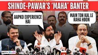 Watch: Eknath Shinde & Ajit Pawar's Press Conference Banter Is Viral