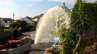 Water Burst at Jerusalem Terrace - Radio Scilly - www.radioscilly.com