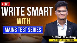 Launching Write Smart with Mains Test Series | UPSC Mains 2025/26