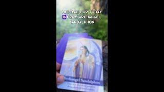 A message for you from Archangel Sandalphon   ️🪽️
