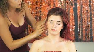  Importance of Human Touch, ASMR Scalp Massage, Hair Brushing Binaural Relaxation