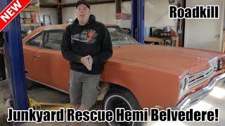 Junkyard Rescue Hemi Belvedere! - Roadkill S13E01 - Reality Car TV Show