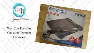 WestCott Easy Cut Guillotine Trimmer unboxing