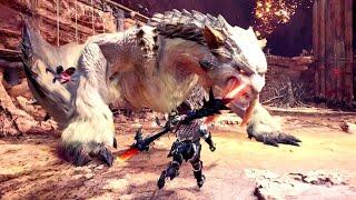 Insect Glaive Vs Barioth [Monster Hunter World Iceborne]