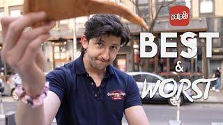 SALLY SLICES BLIND TASTES THE BEST & WORST RATED YELP PIZZA IN NEW YORK CITY