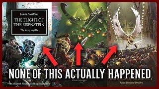 Which Warhammer 40k Book Covers Never Actually Happened In The Lore?