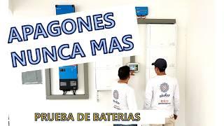 ADIOS APAGONES‼️Paneles Solares y Baterías  de Respaldo 2025. Victron y PELIO. ADSolarMx ️