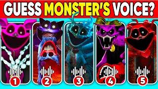 GUESS THE MONSTER VOICE | Poppy Playtime Chapter 3 | Pantac, Picky Piggy, Miss Puss, Snidey Spidey