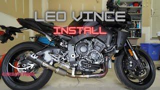 2022 Yamaha MT10 LeoVince Exhaust Install
