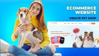 Create Pet & Veterinary Product Online Shop | Cat, Dog, Pet Store WooCommerce Theme | Jinx WP Theme