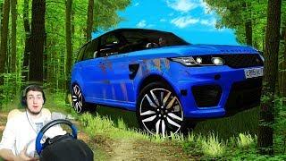 НАШЕЛ В ЛЕСУ БРОШЕННЫЙ Range Rover - CITY CAR DRIVING + РУЛЬ