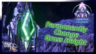 How To Change The Height Of Grass Without Using Mods | ARK: Survival Ascended