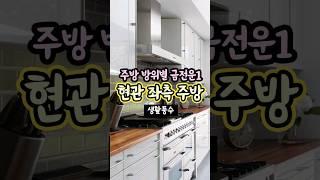 주방 방위별 금전운1 [현관 좌측 주방편] #생활풍수 #주방풍수