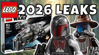 BRAND NEW Lego Star Wars 2026 Set Leaks! New Razor Crest, Clone Trooper Battle Packs, and More!