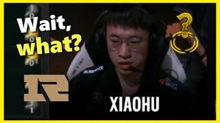 Xiaohu himself was Confused how he didn't die here #lpl