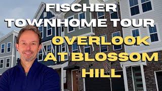 Fischer Homes Townhome Tour - Overlook at Blossom Hill in Loveland Ohio- Best Suburbs of Cincinnati
