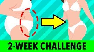 2-Week Flat Belly Workout Challenge: Lose Stomach Fat At Home