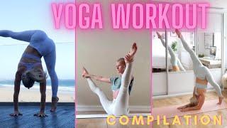 Yoga Workout Compilation | We Love Yoga Girls