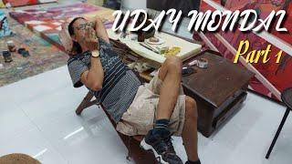 UDAY MONDAL | Part 1 | Artist in Studio | Contemporary Indian Artist | Videography by Govind Makwana