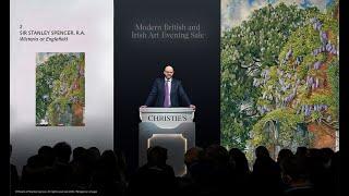 Livestream | Modern British and Irish Art Evening Sale