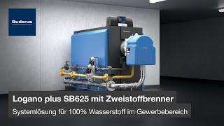 Logano plus SB625 mit Zweistoffbrenner | Buderus