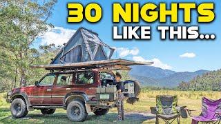 Living Out of a 4WD for 30 Nights!