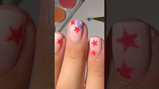 Would you wear 4th of July Nails?⭐️#nails #nailart #nailinspo #nailpolish #nailarttutorial #usa