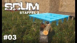 SCUM - Steffi baut sich ein Haus / Hotfix #03 Staffel 2 Gameplay Deutsch