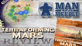 Terraforming Mars (Stronghold Games) Review by Man Vs Meeple