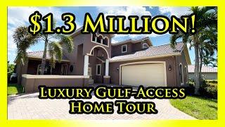 Million Dollar Walkthrough: Fully Furnished Pool Home with Gulf-Access | Fort Myers