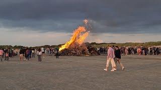 Borkum Strandfeten Feuer