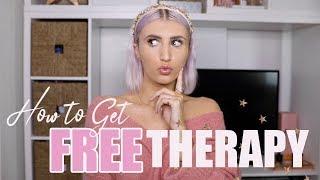 HOW TO GET FREE THERAPY