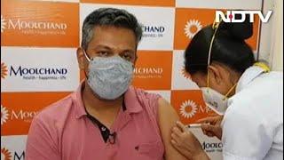 NDTV Anchor Gets Covid Vaccine On Camera, Here's How It Went