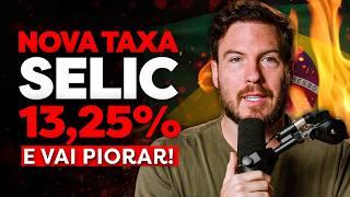 URGENTE: TAXA SELIC EM 13,25% | OS FIIS VÃO DESPENCAR?