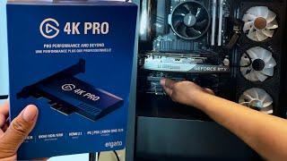 Elgato Game Capture 4K Pro Unboxing & Setup / PS5 Slim Gameplay Record with OBS Studio