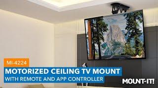 Motorized Ceiling TV Mount | MI-4224 (Features)