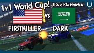 Firstkiller vs Dark | USA vs KSA | 1v1 World Cup