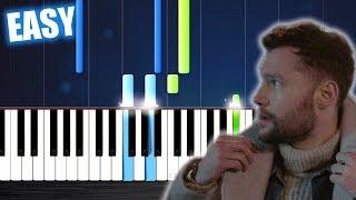 Calum Scott - You Are The Reason - EASY Piano Tutorial by PlutaX