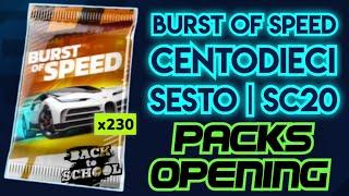 Asphalt UNITE - MEGA Opening of BURST OF SPEED | BACK TO SCHOOL packs  feat. BUGATTI CENTODIECI