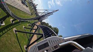 Hyperion 2022 Energylandia onride front row POV 4K UHD