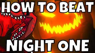 HOW TO BEAT NIGHT ONE IN ROBLOX TOWER DEFENSE SIMULATOR (TDS)