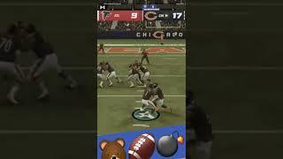 AWESOME DAVID MONTGOMERY RUN FOR A TOUCHDOWN  #dreddeus #madden23 #chicagobears #shorts