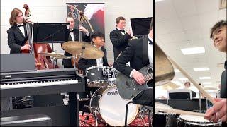 LOST KID DRUMMER! Found playing jazz at school! - Can he still play drums?