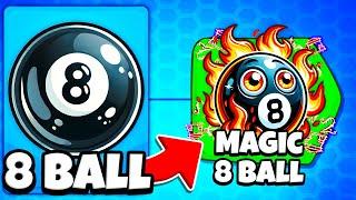 Magic 8 Ball Tower decides everything we do (Modded BTD 6)