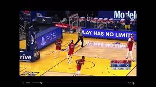 Steph Curry Great game vs Trail Blazers 