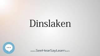 Dinslaken (How to Pronounce Cities of the World)⭐