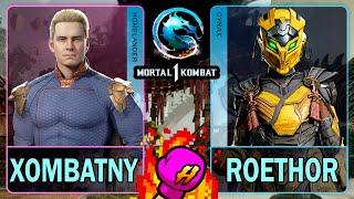 MK1 XombatNY (HOMELANDER) VS Roethor (CYRAX)Mortal Kombat 14K 60ᶠᵖˢ