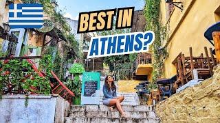 WHERE to STAY in ATHENS GREECE - BEST NEIGHBORHOOD in ATHENS | AIRBNB Tour in PLAKA