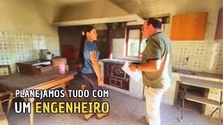 FIZEMOS O ORÇAMENTO DEFINITIVO DA CASA ABANDONADA EM PORTUGAL 