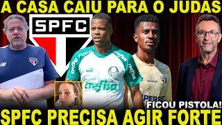 REVELAÇÃO BOMBÁSTICA!!! O SPFC TEM QUE AGIR FORTE! A CASA CAIU PARA O JUDAS! NETO DETONA! REFORÇO